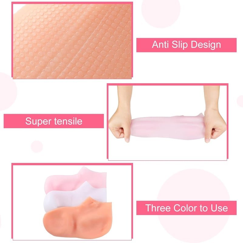 SoftStep™ Silicone Spa Socks | BOGO Offer - Image 10