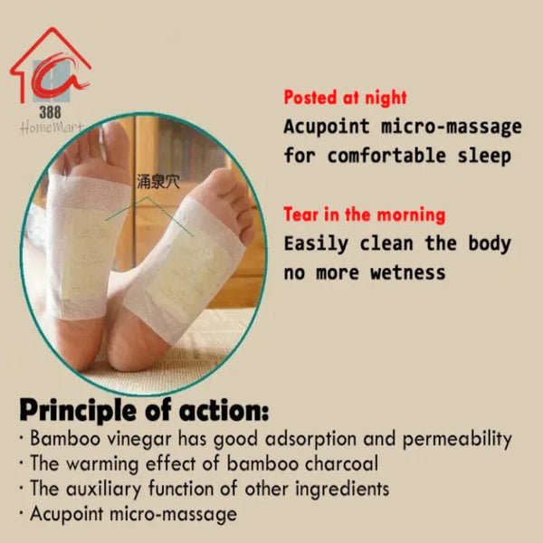 Detox Foot Patches (10 Patches) - Image 7