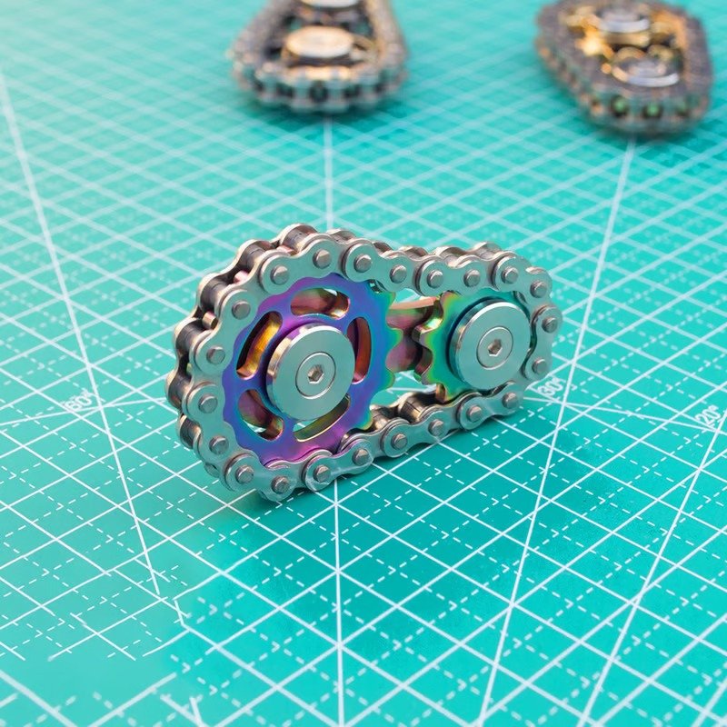 Sprockets Bicycle Chain Fidget Spinner Toys - Image 13