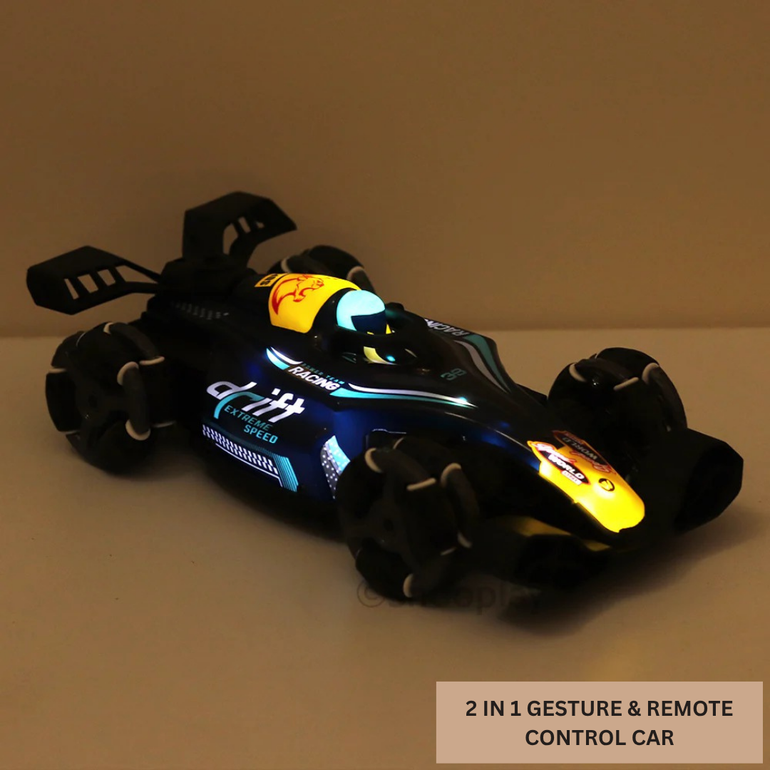 2 in 1 Gesture Control and Remote Control Racing Car - Image 3