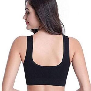 Women's Nylon & Cotton Non Padded Non-Wired Sports Bra