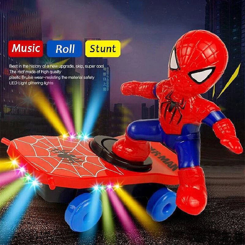 SpiderMan Electric Stunt Skateboard - Image 7