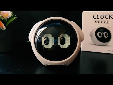 LED Table Clock with Digital Pixel Art - Image 15