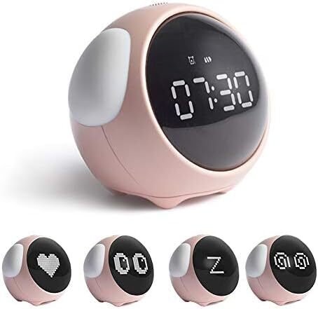 LED Table Clock with Digital Pixel Art - Image 12