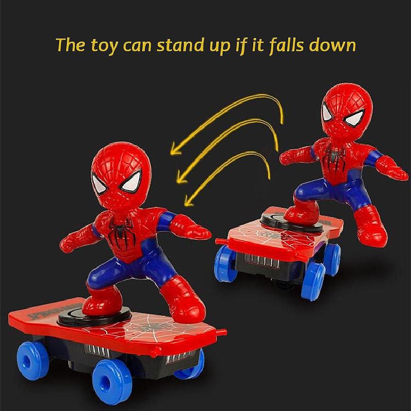 SpiderMan Electric Stunt Skateboard - Image 11