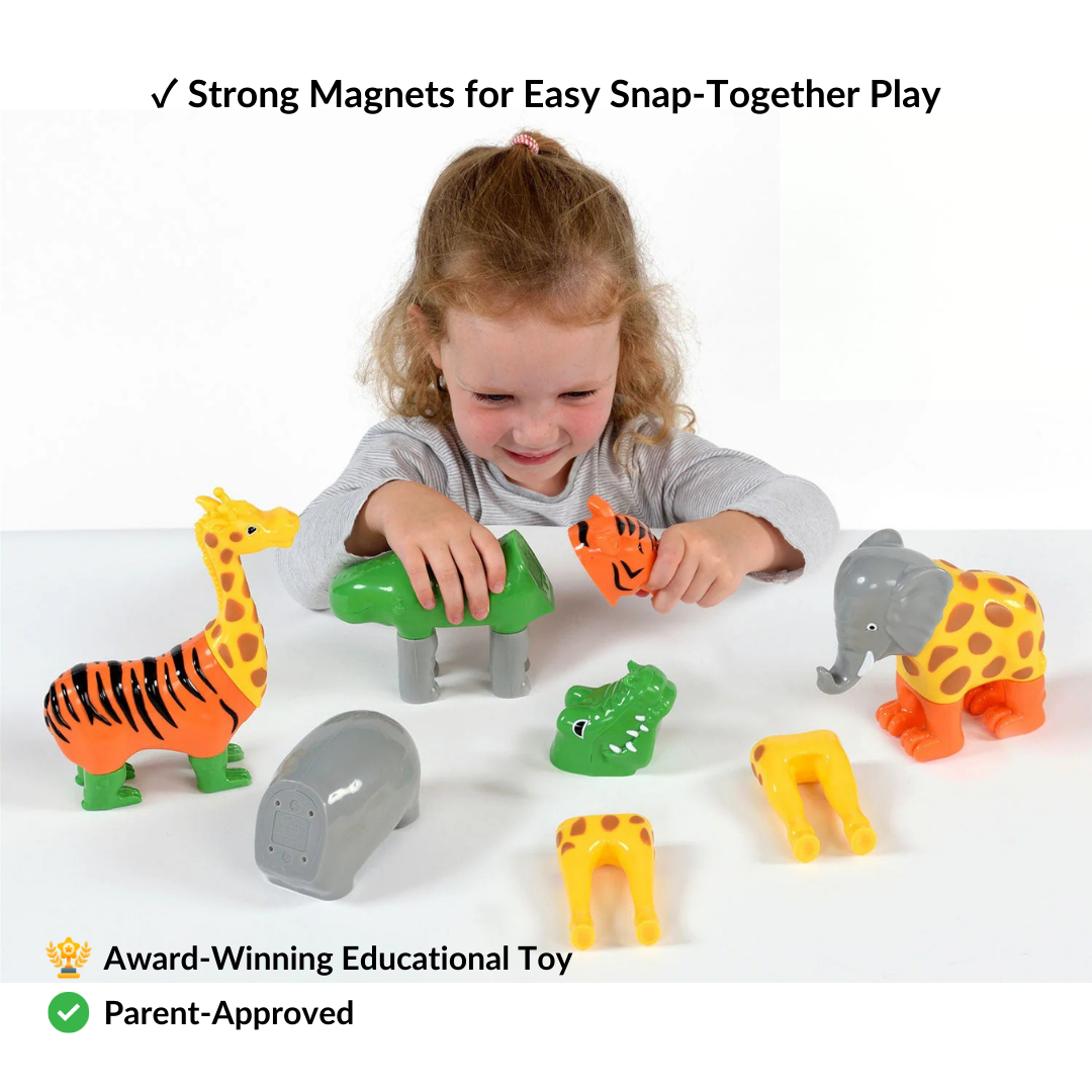 Magnetic Mix or Match Animals Toy - Image 2