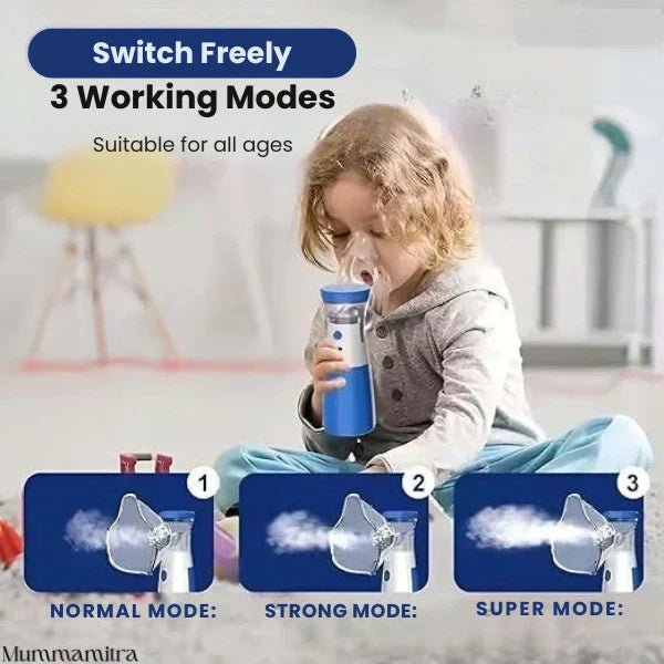 PureBreath™ – Compact Nebulizer | Gentle Vapour | Safe Relief Anytime, Anywhere - Image 4