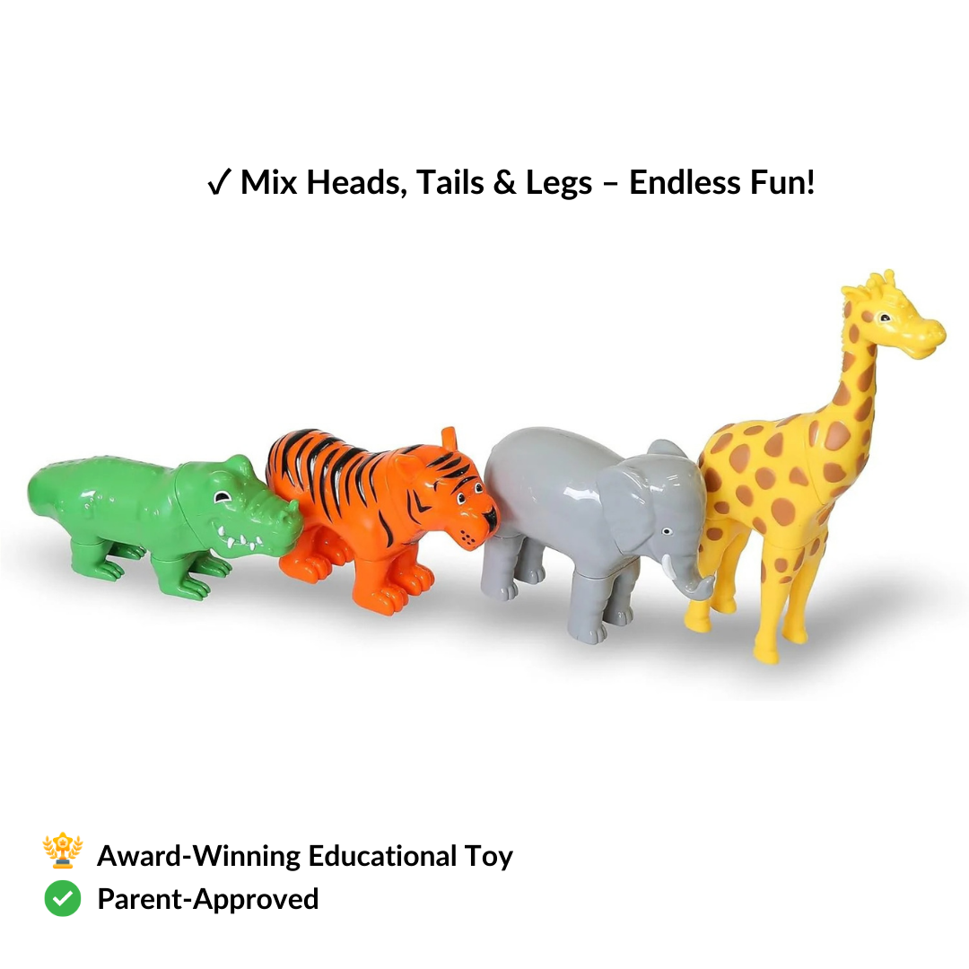 Magnetic Mix or Match Animals Toy - Image 3