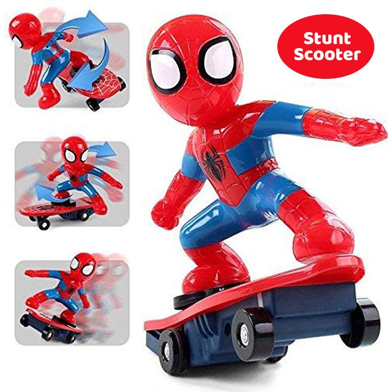 SpiderMan Electric Stunt Skateboard - Image 8