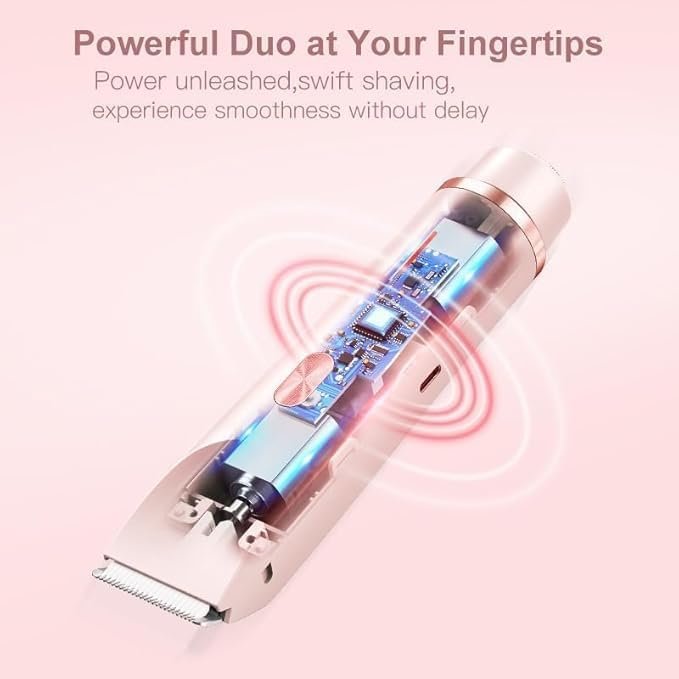 Dual Head Electric Razor for Women - Image 2