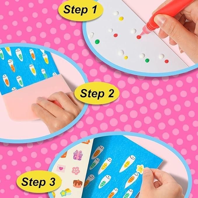 Rainbow Dot Painting Art Kits - Image 5
