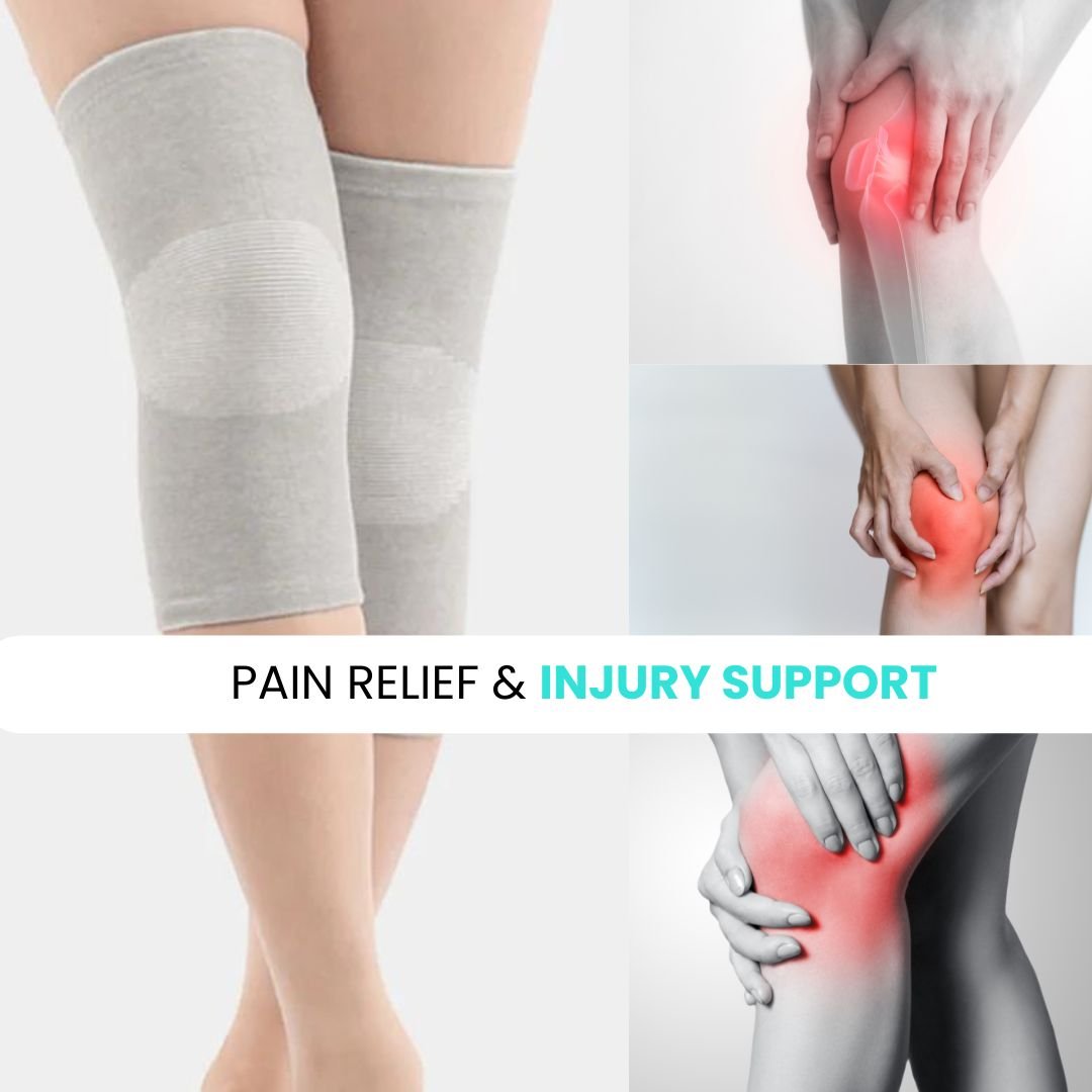 Bamboo Compression Knee Sleeves(Pack Of 2)(75% Off) - Image 7