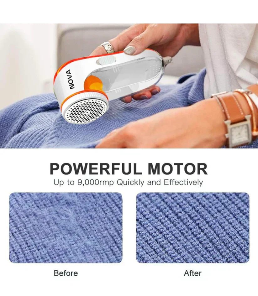 Nova Electric Lint Remover | Fabric Shaver for All Woollen Clothes - Image 7