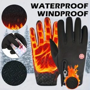 ๐งค Winter Touchscreen Riding Gloves โ Waterproof & Fleece Lined
