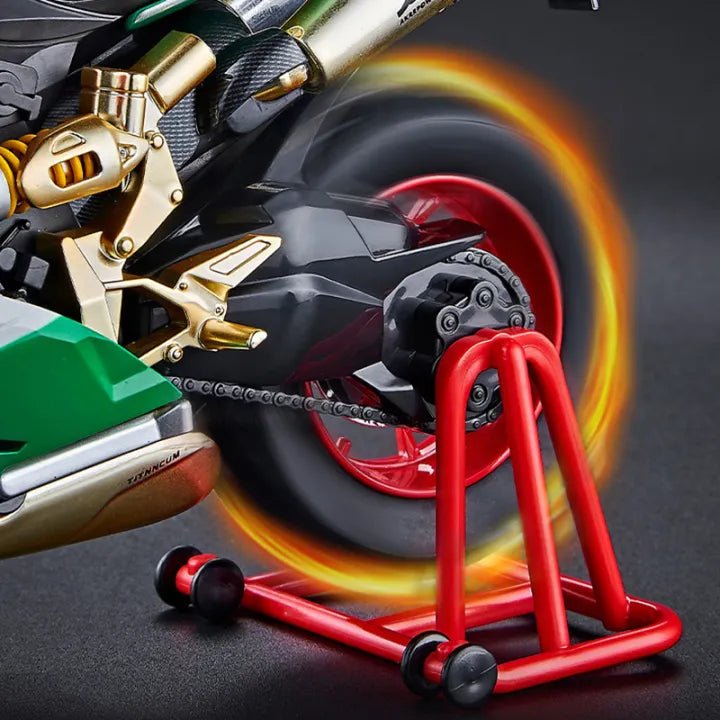 1:9 Diecast Ducati Bootable Spray Bike - Image 7