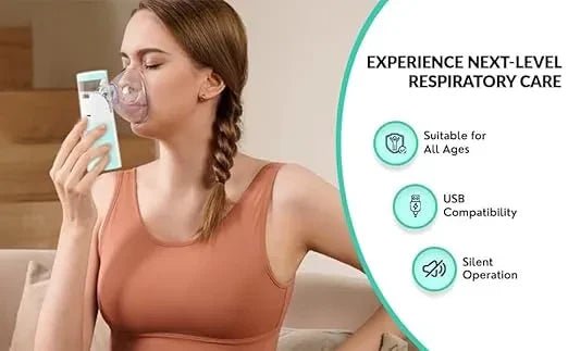 PureBreath™ – Compact Nebulizer | Gentle Vapour | Safe Relief Anytime, Anywhere - Image 3