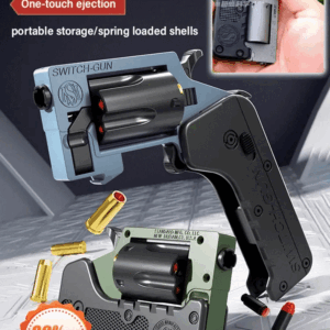 Alloy Switch Gun Toy (100 bullets)