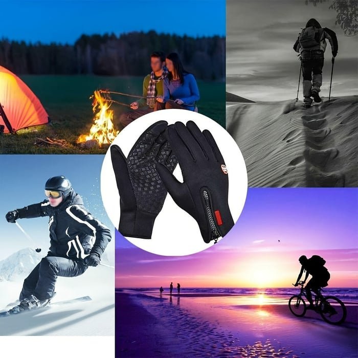 🧤 Winter Touchscreen Riding Gloves – Waterproof & Fleece Lined - Image 4
