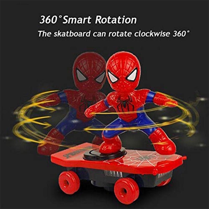 SpiderMan Electric Stunt Skateboard - Image 12