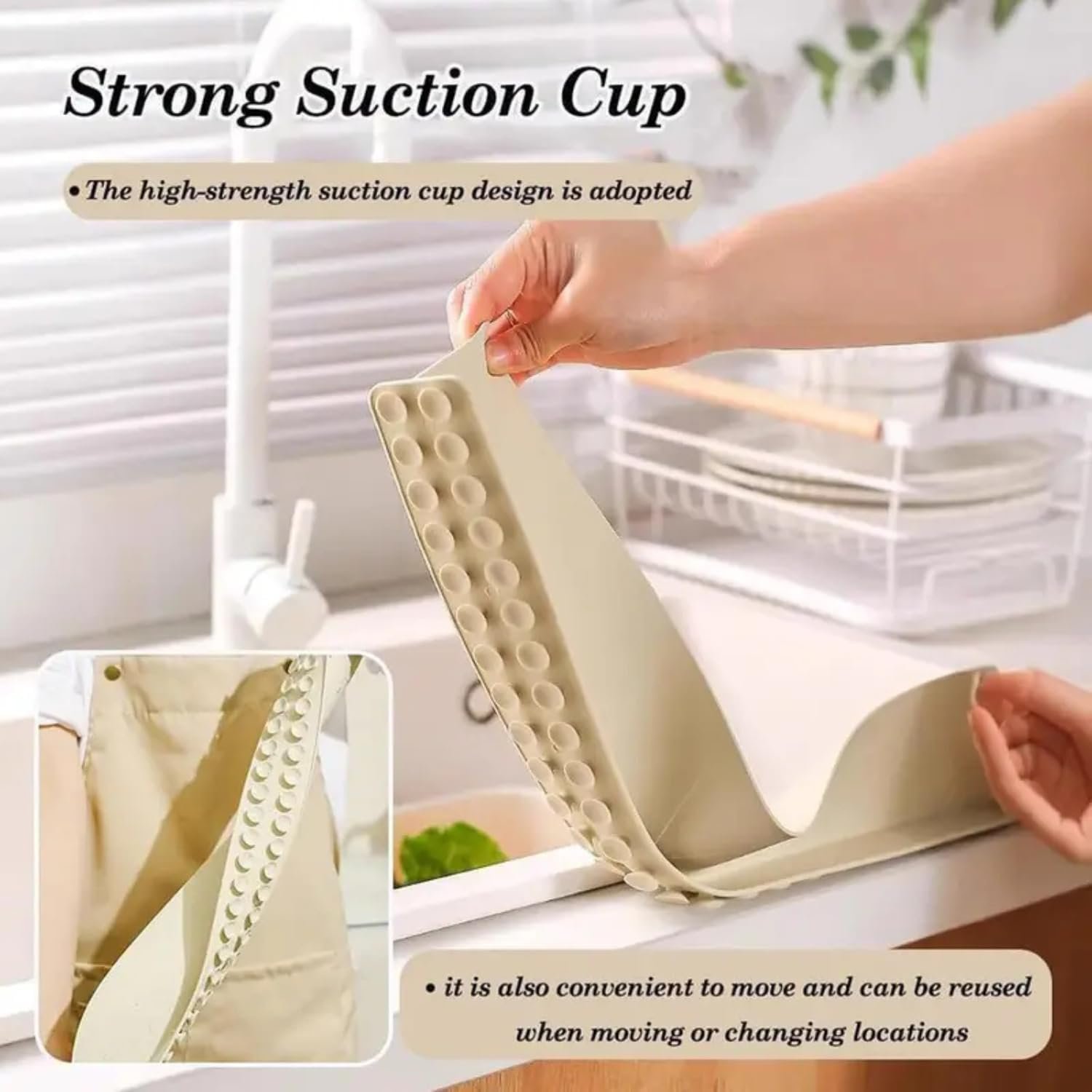 Anti-Splash Sink Guard for Kitchen Countertop Large Size (Buy 1 Get 1 Free) - Image 8