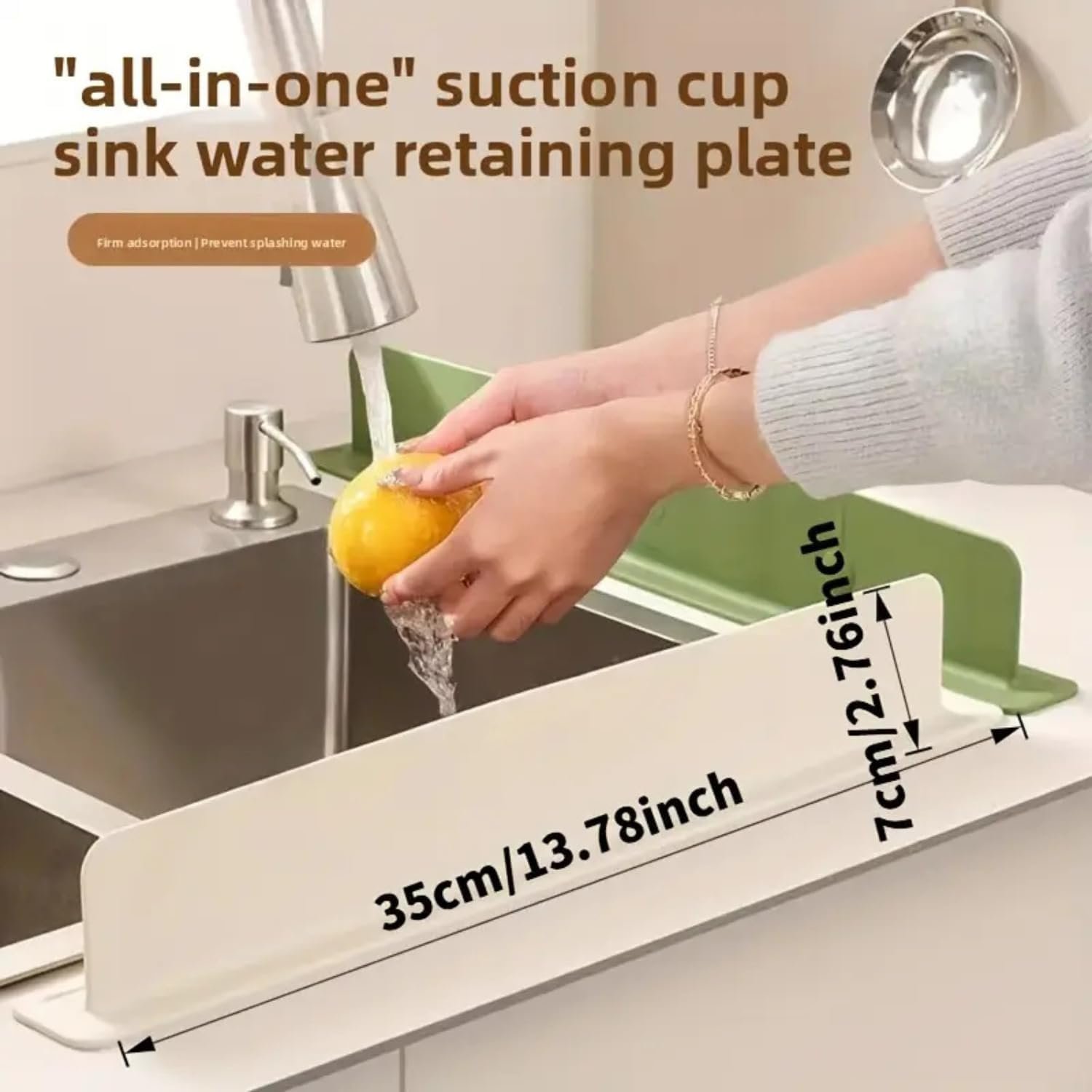 Anti-Splash Sink Guard for Kitchen Countertop Large Size (Buy 1 Get 1 Free) - Image 9