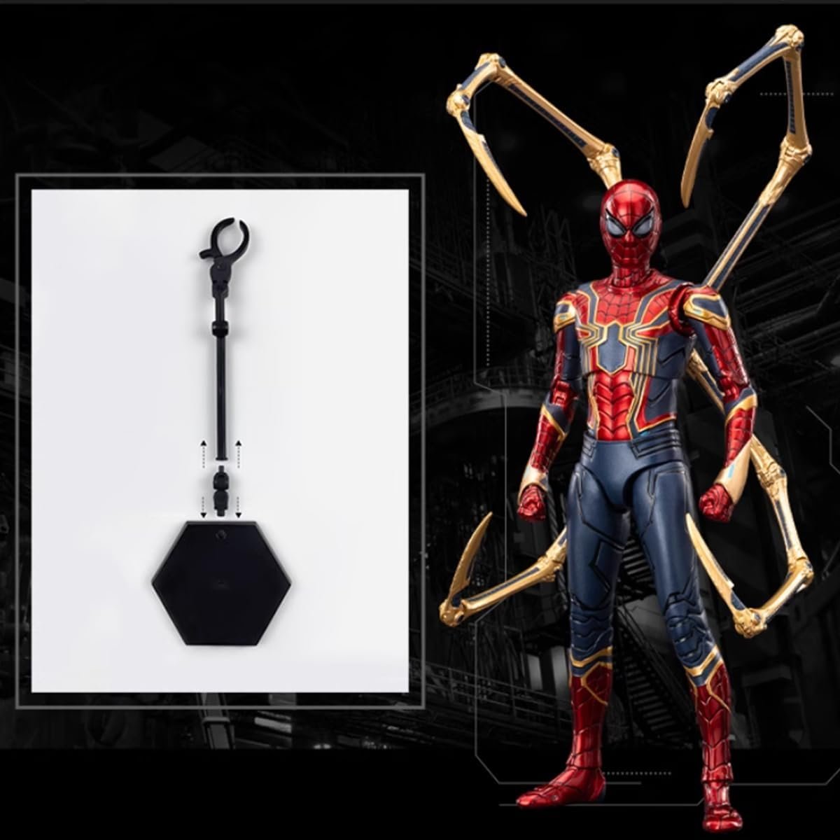 Infinity War Iron Spider 1:10 Scale Action Figure - Image 7