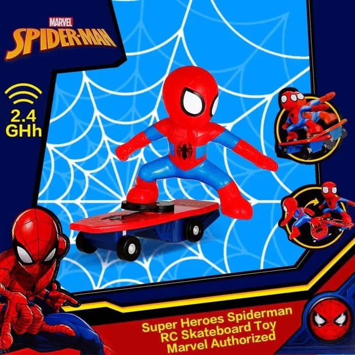 SpiderMan Electric Stunt Skateboard - Image 4