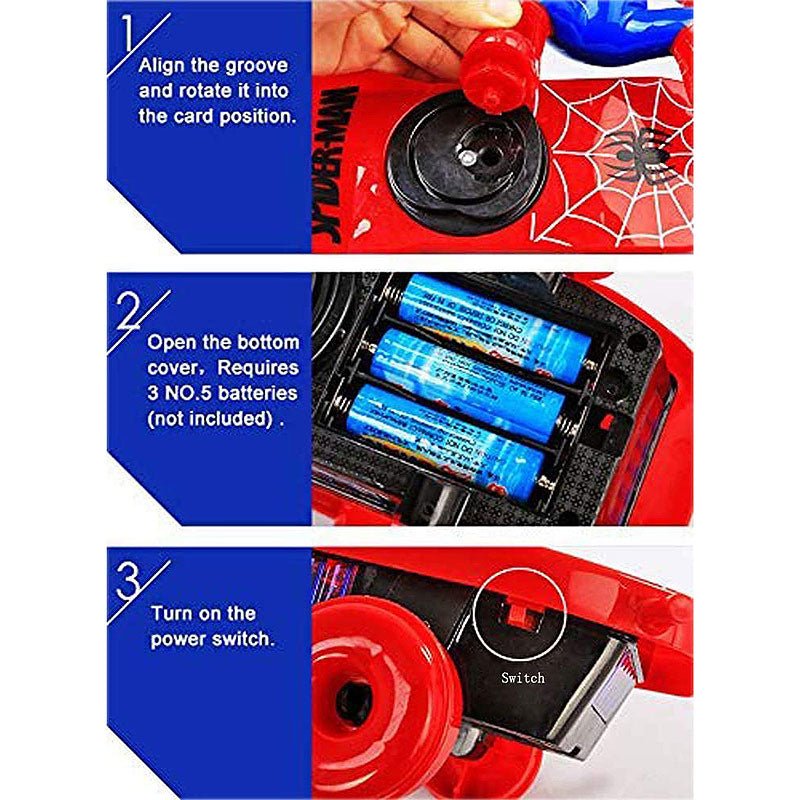 SpiderMan Electric Stunt Skateboard - Image 13