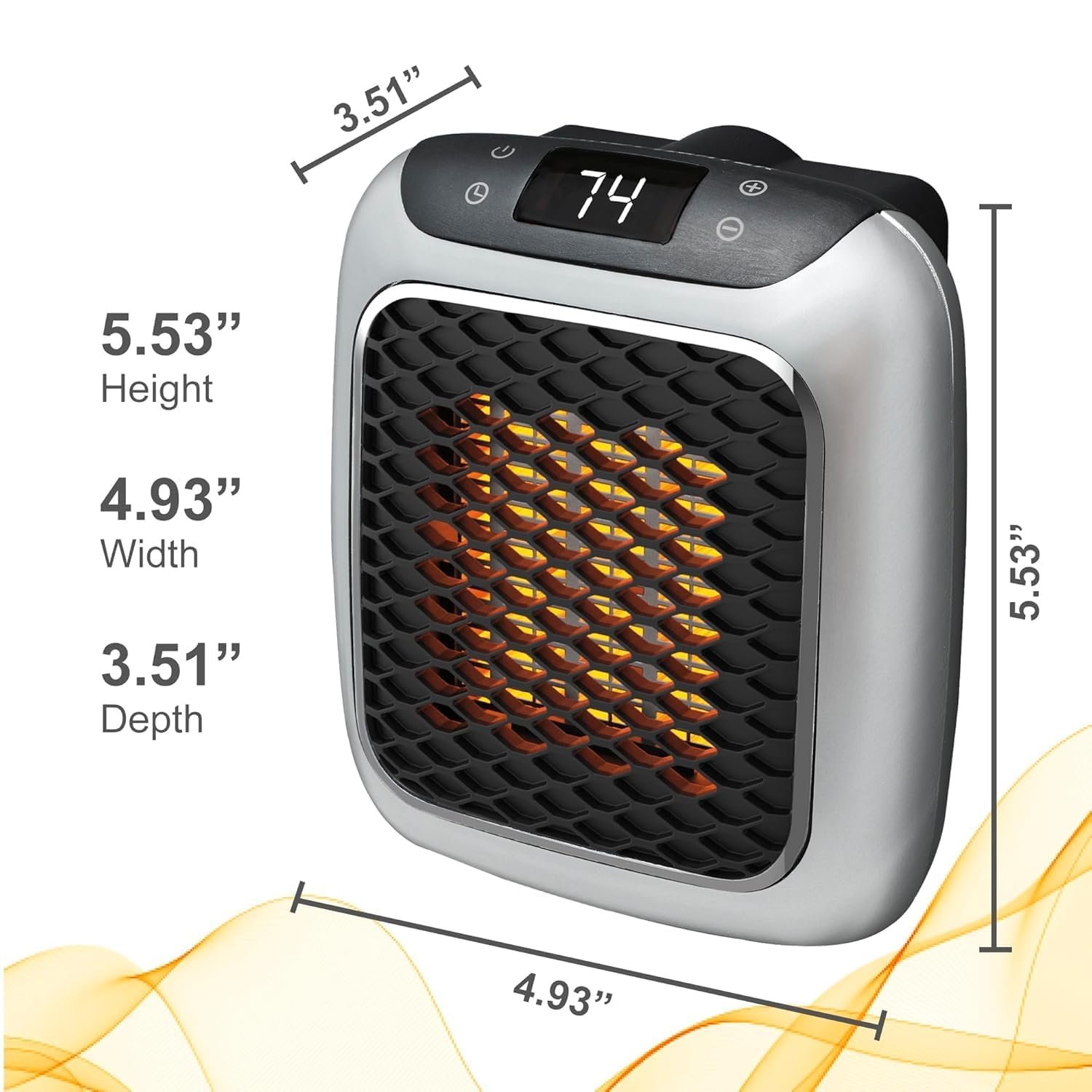 🔥 CozyHeat™ Mini Ceramic Space Heater - Image 7