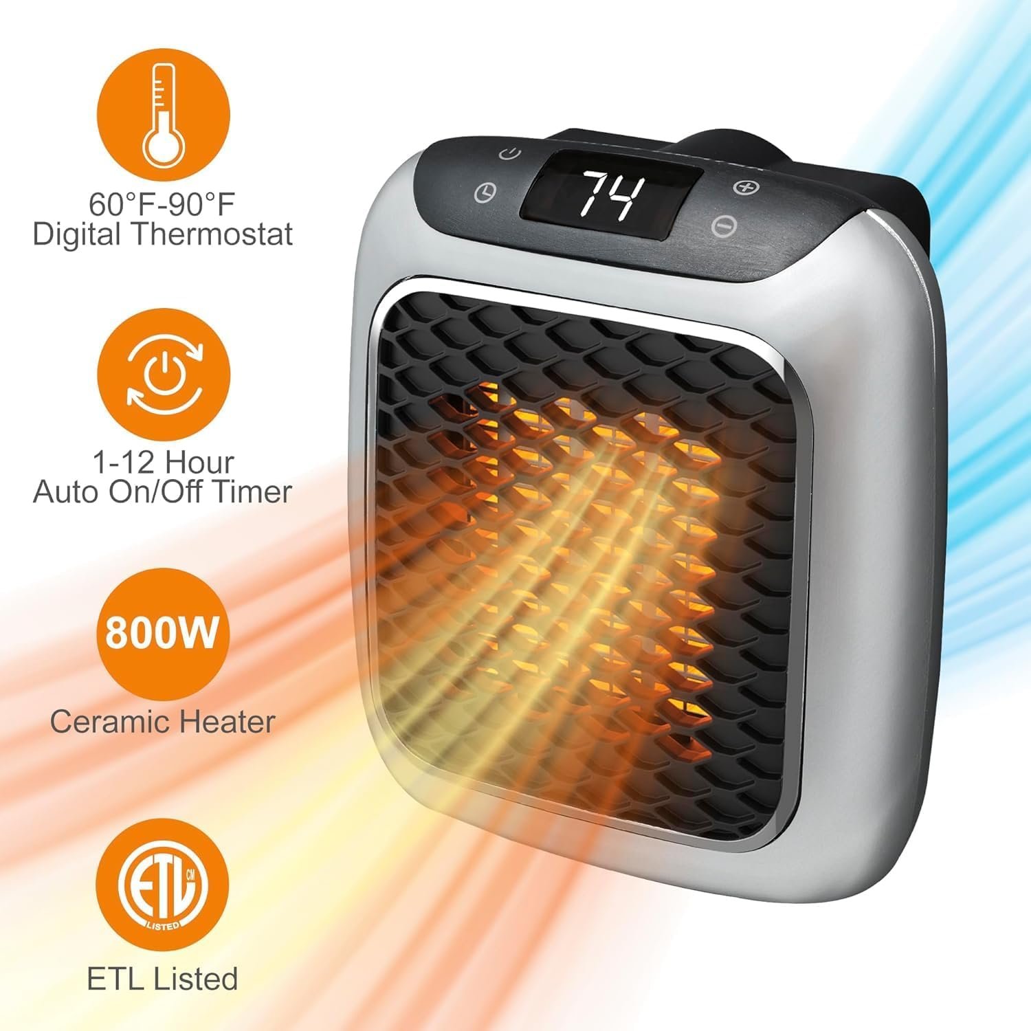 🔥 CozyHeat™ Mini Ceramic Space Heater - Image 2