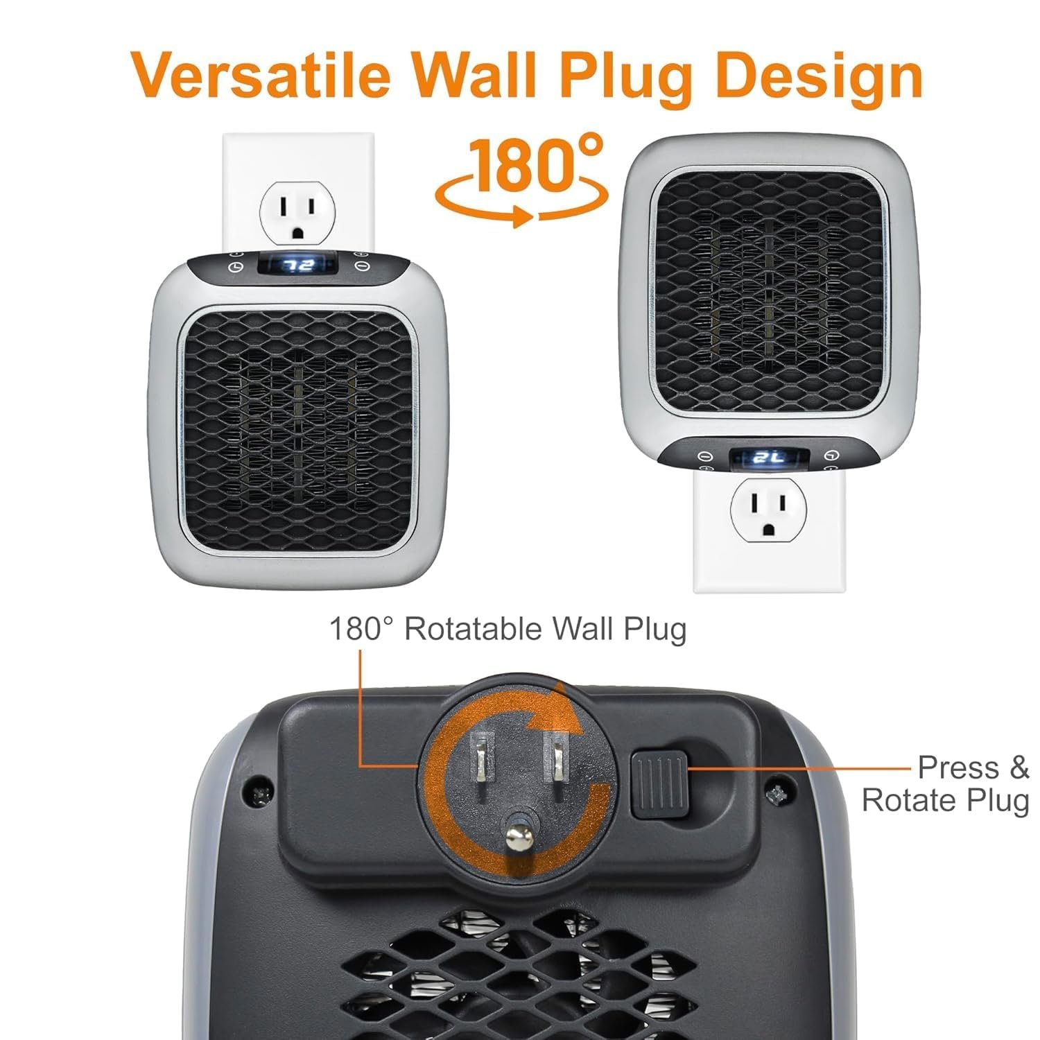 🔥 CozyHeat™ Mini Ceramic Space Heater - Image 5
