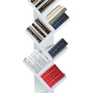 🔥TreeShelf 7™ – Wooden V-Shaped Book Rack