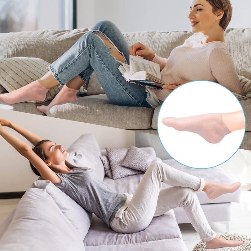 SoftStep™ Silicone Spa Socks | BOGO Offer - Image 11