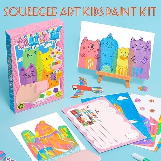 Rainbow Dot Painting Art Kits - Image 6