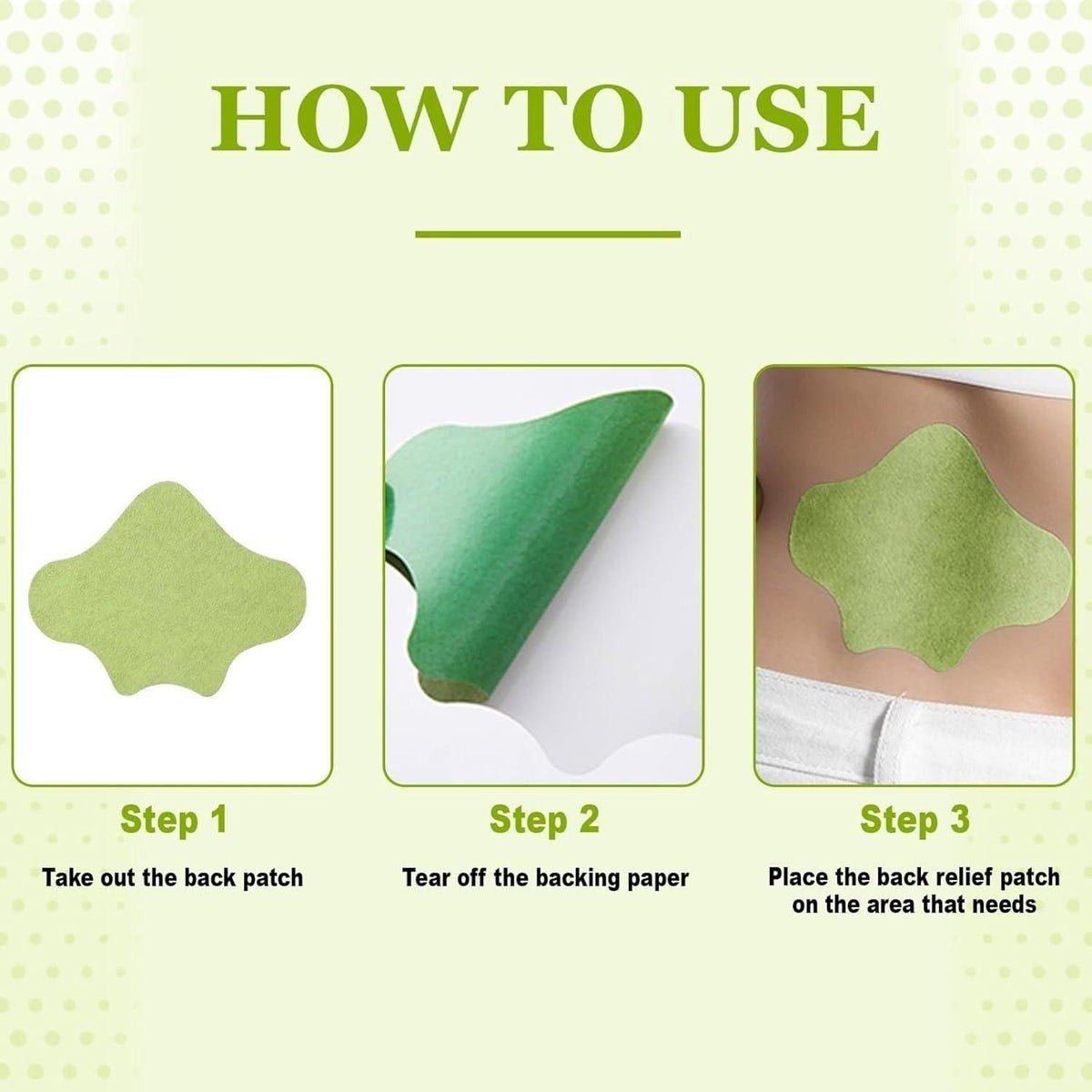 Herbal Knee Pain Relief Patch (Buy 10 Get 10) - Image 2