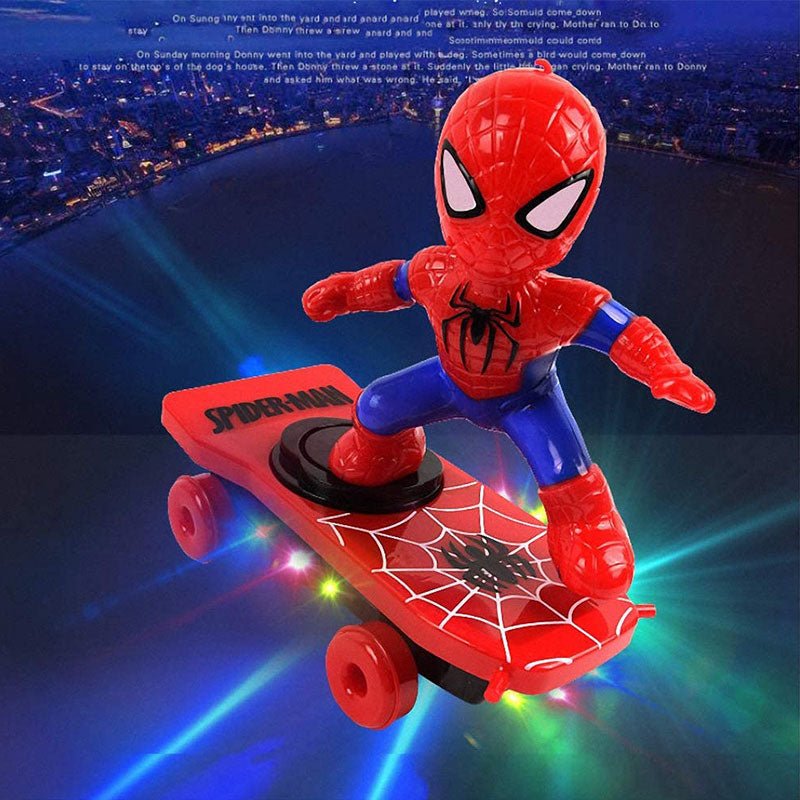 SpiderMan Electric Stunt Skateboard - Image 2