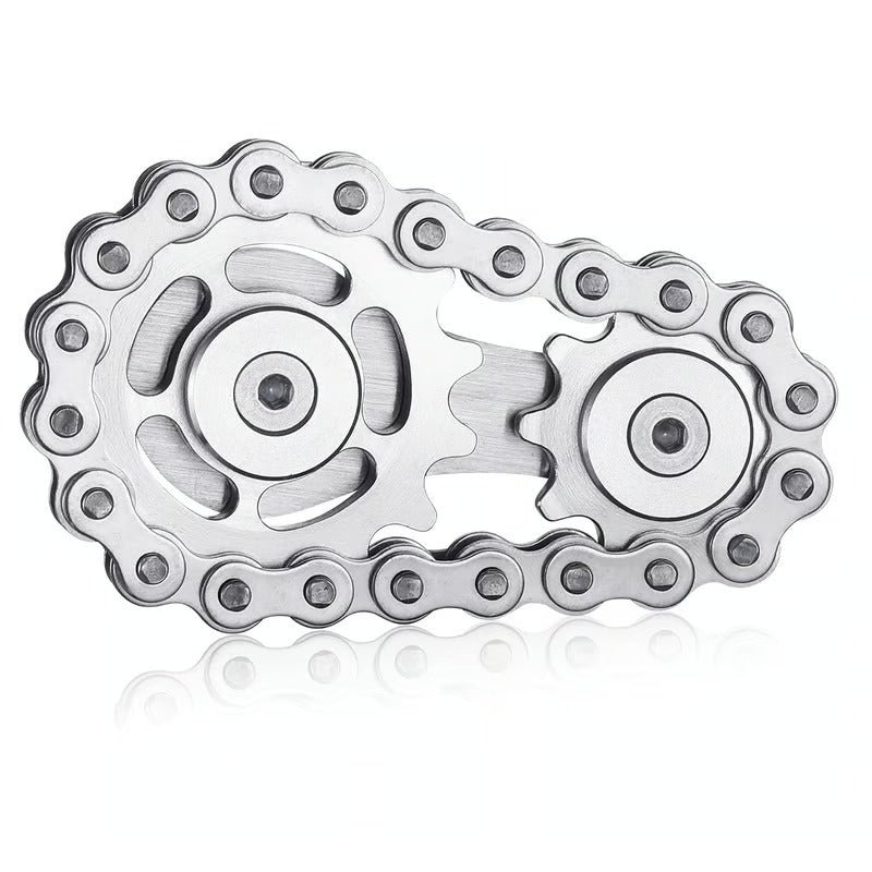 Sprockets Bicycle Chain Fidget Spinner Toys - Image 2