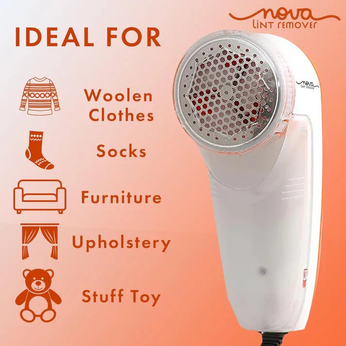 Nova Electric Lint Remover | Fabric Shaver for All Woollen Clothes - Image 3