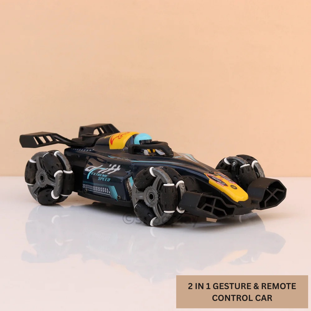 2 in 1 Gesture Control and Remote Control Racing Car - Image 9