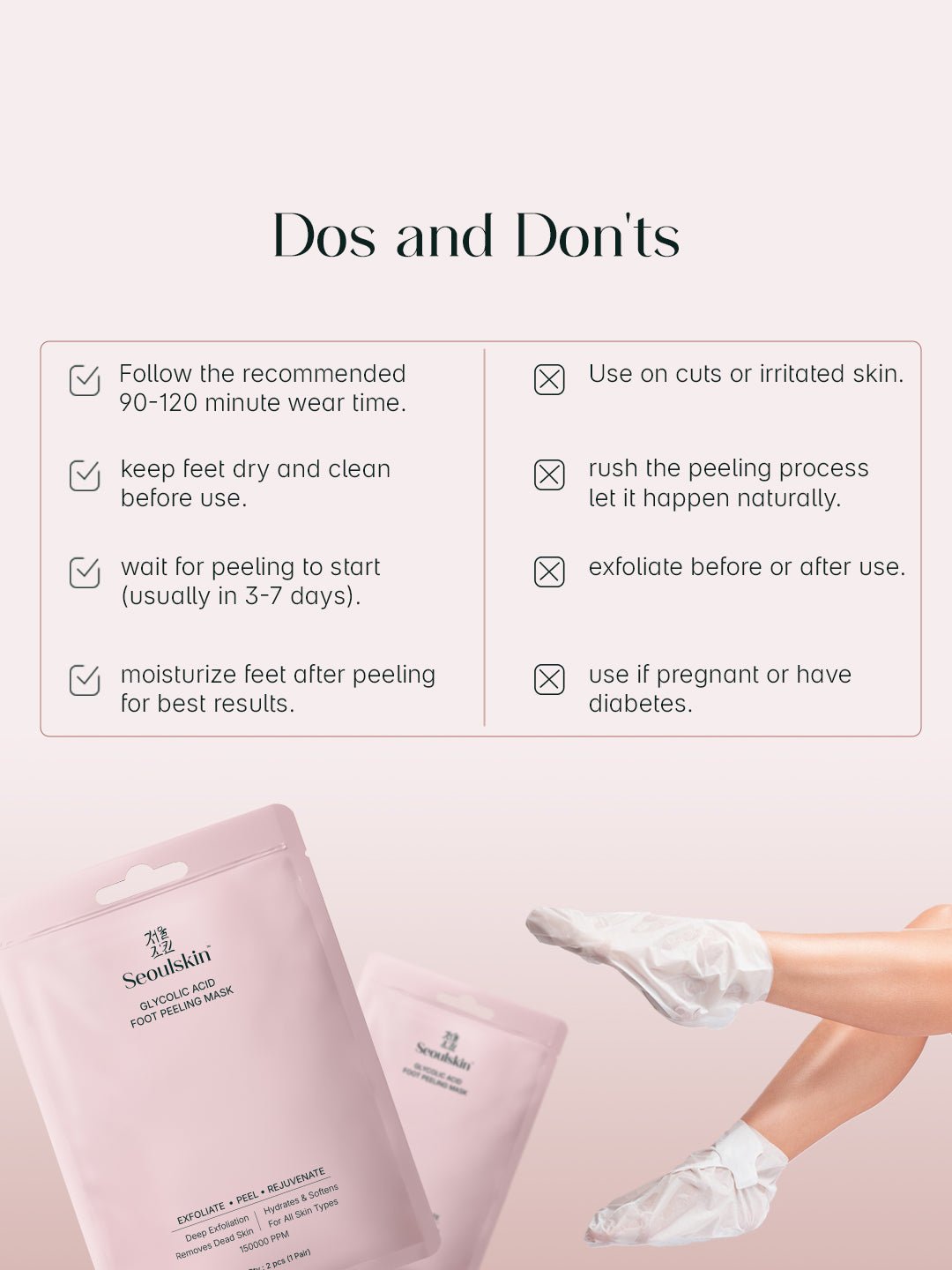 SeoulSkin™ SmoothPeel Foot Mask | BOGO Offer - Image 8