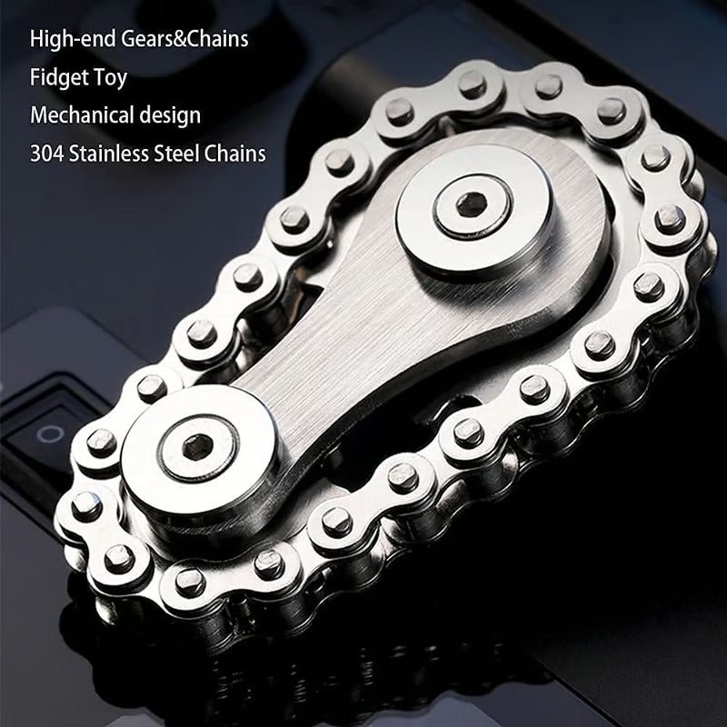 Sprockets Bicycle Chain Fidget Spinner Toys - Image 8