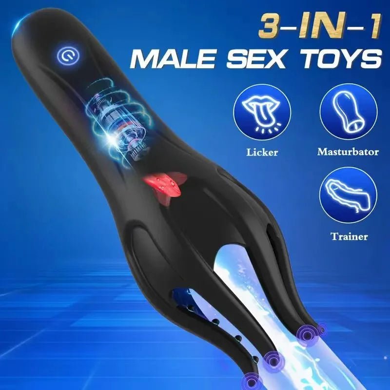 Vibrating Pnis Men'Health Trainer 3-in-1 - Image 3