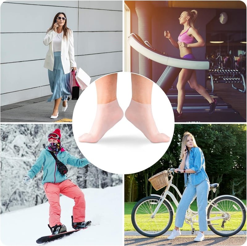 SoftStep™ Silicone Spa Socks | BOGO Offer - Image 4