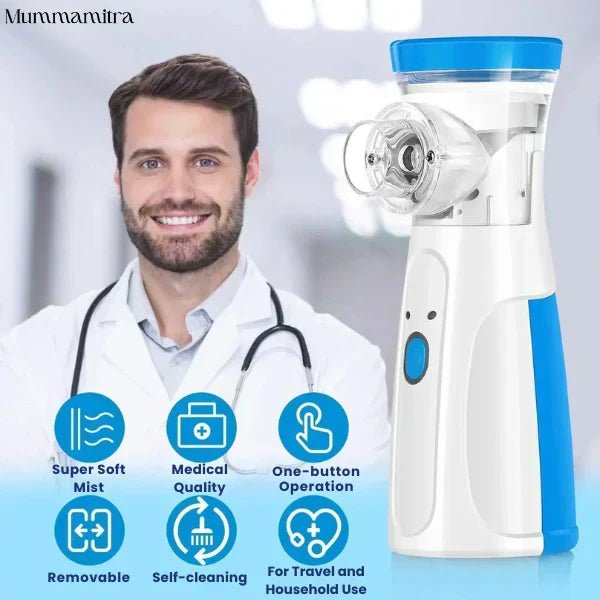 PureBreath™ – Compact Nebulizer | Gentle Vapour | Safe Relief Anytime, Anywhere - Image 9