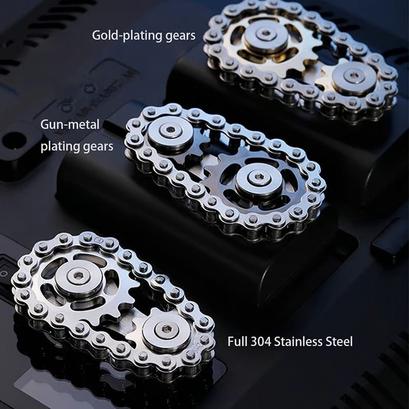 Sprockets Bicycle Chain Fidget Spinner Toys - Image 9
