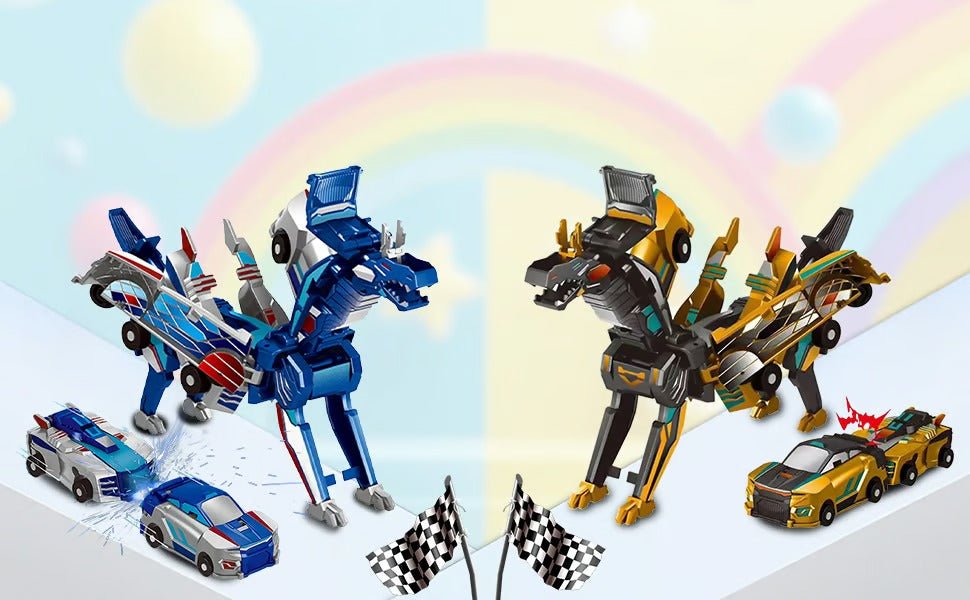 Collision Transforming Dinosaur Car Toy - Image 8