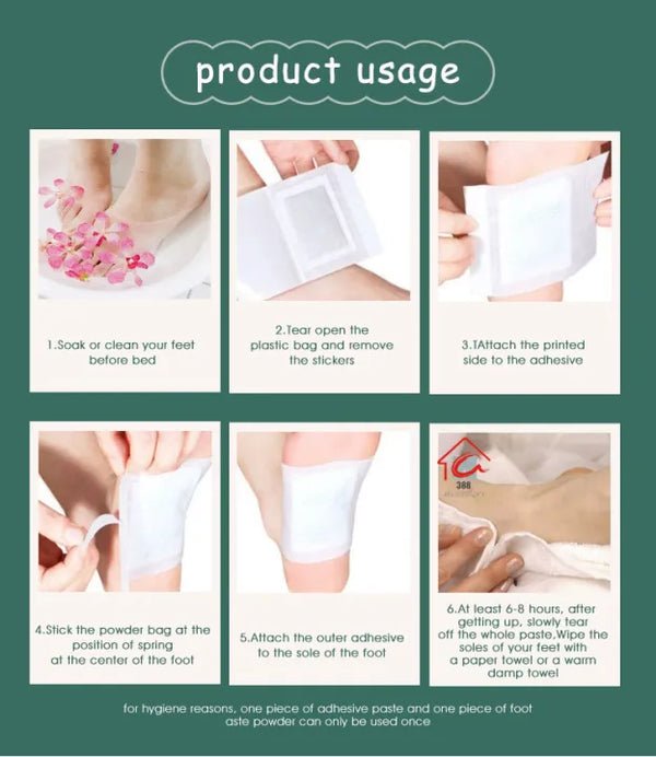 Detox Foot Patches (10 Patches) - Image 5