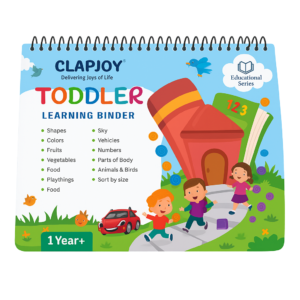 Toddler Learning Book Level 1, Preschool book, 16 in 1 activity book for kids age 2 years+