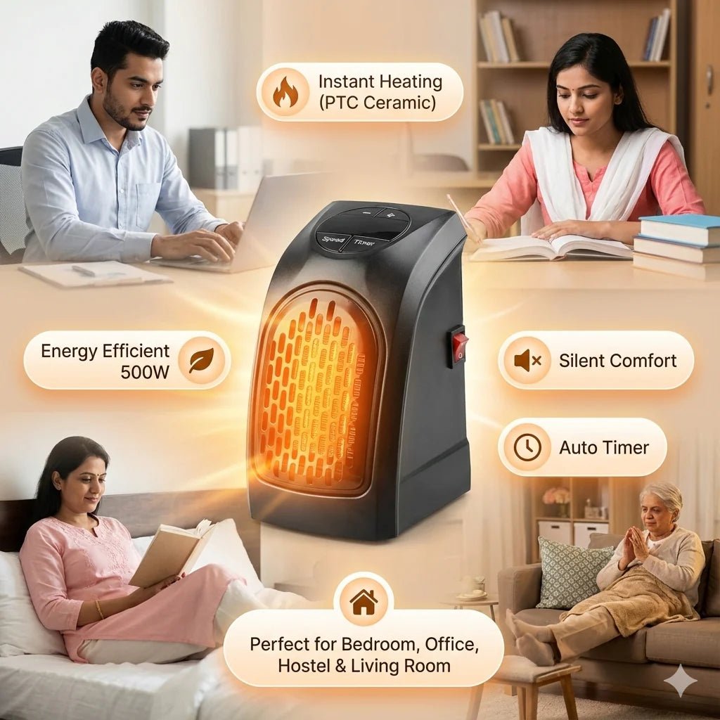 🔥 CozyHeat™ 400W Compact Room Heater - Image 6