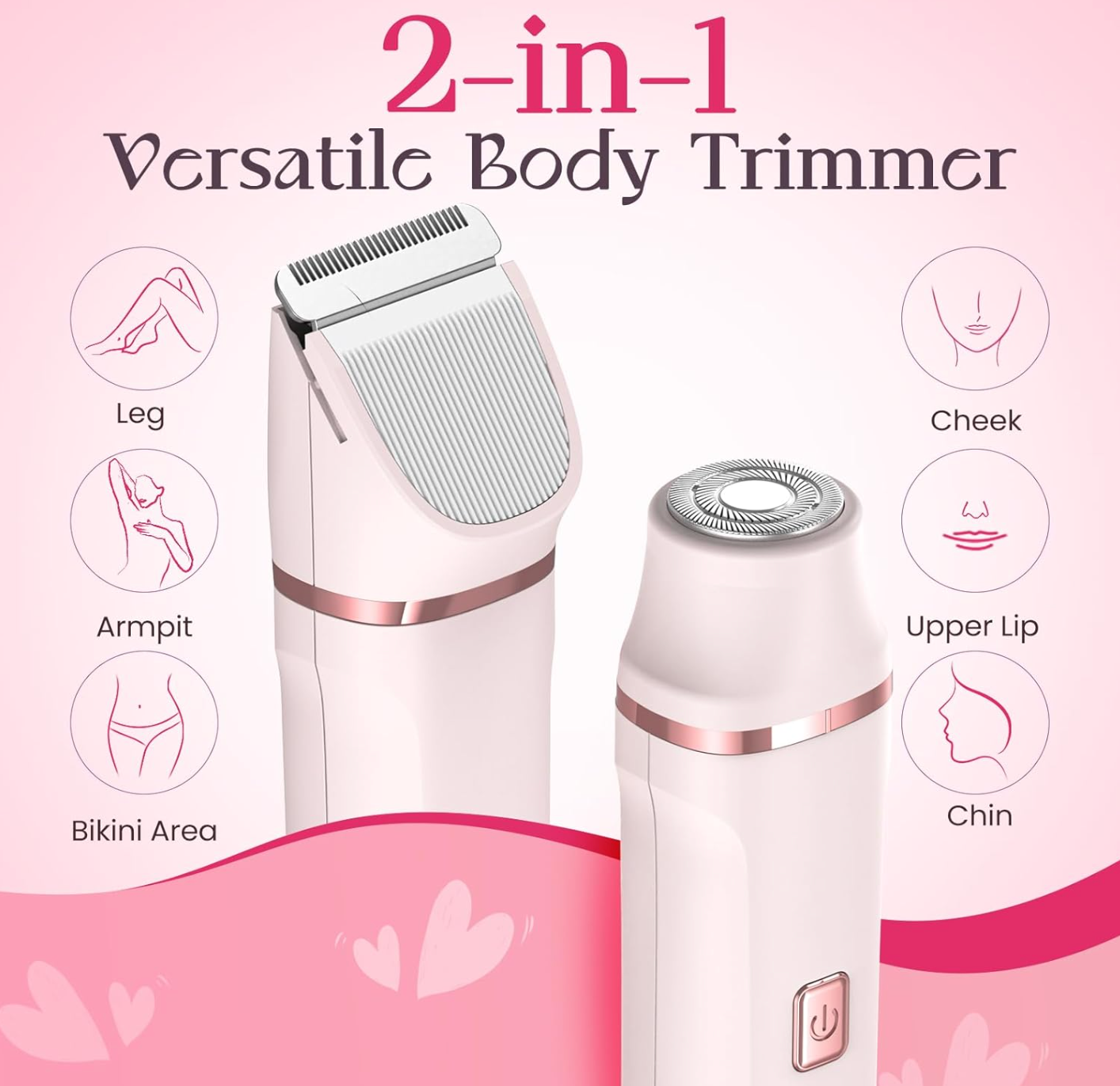 Precision Dual Head Trimmer | Smooth & Glowing Skin - Image 7